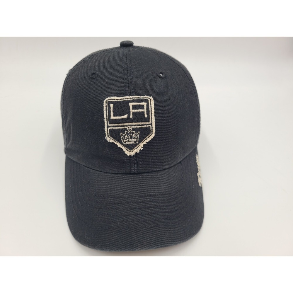 Women Los Angeles Kings 47 Brand Strapback Adjustable Hat Cap NHL Hockey Black